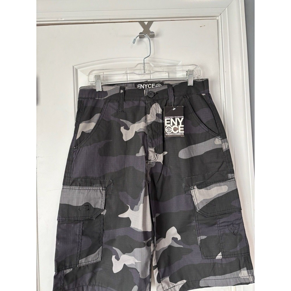 Enyce Sean Combs Camp Lightweight Cargo Shorts Size 32